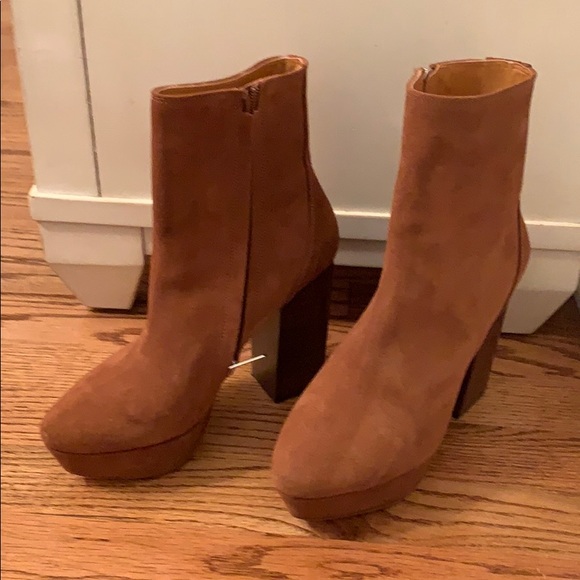 suede high top boots